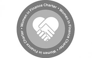 Women in Finance charter logo