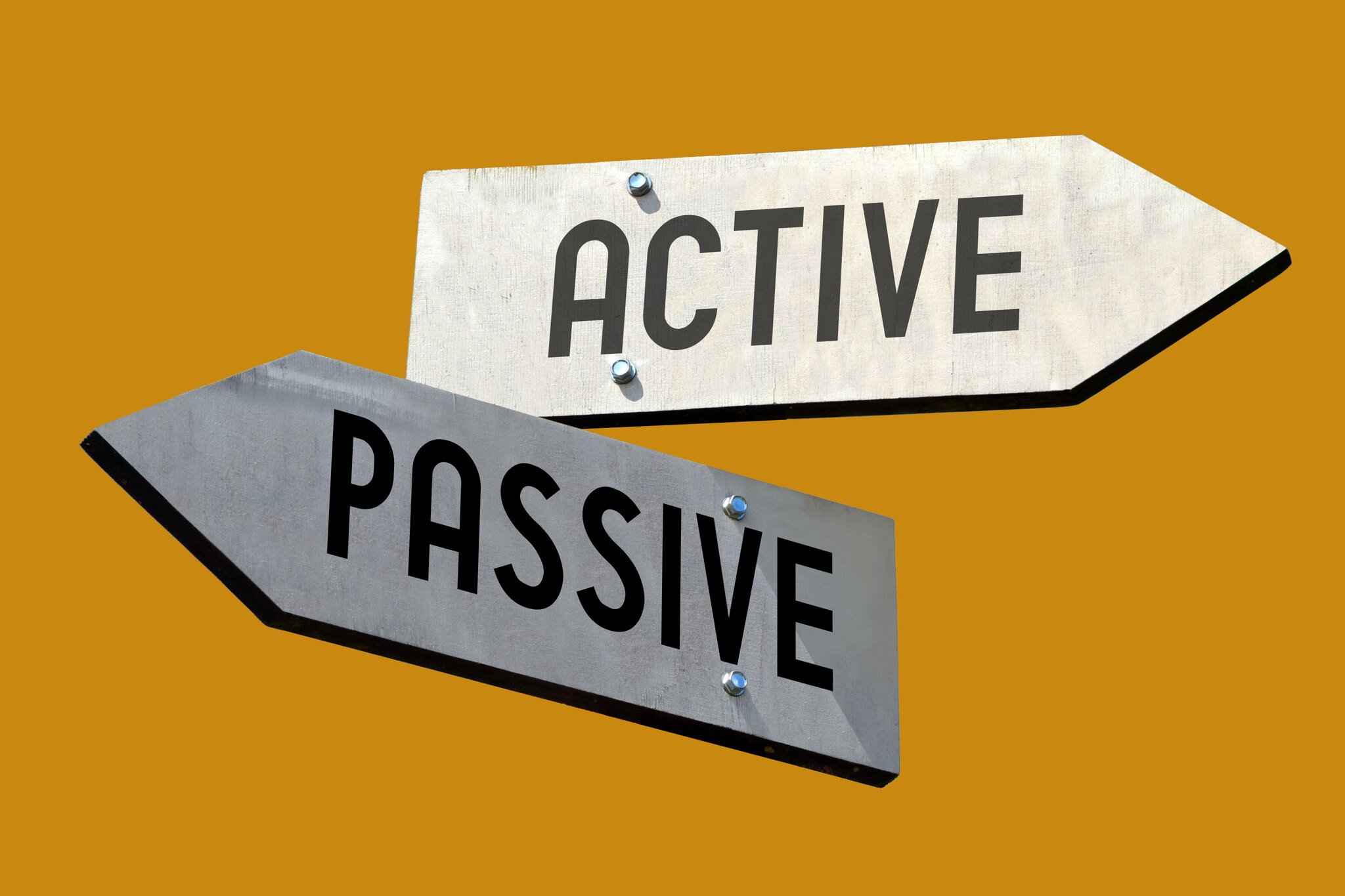 active passive