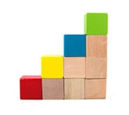 Wooden blocks