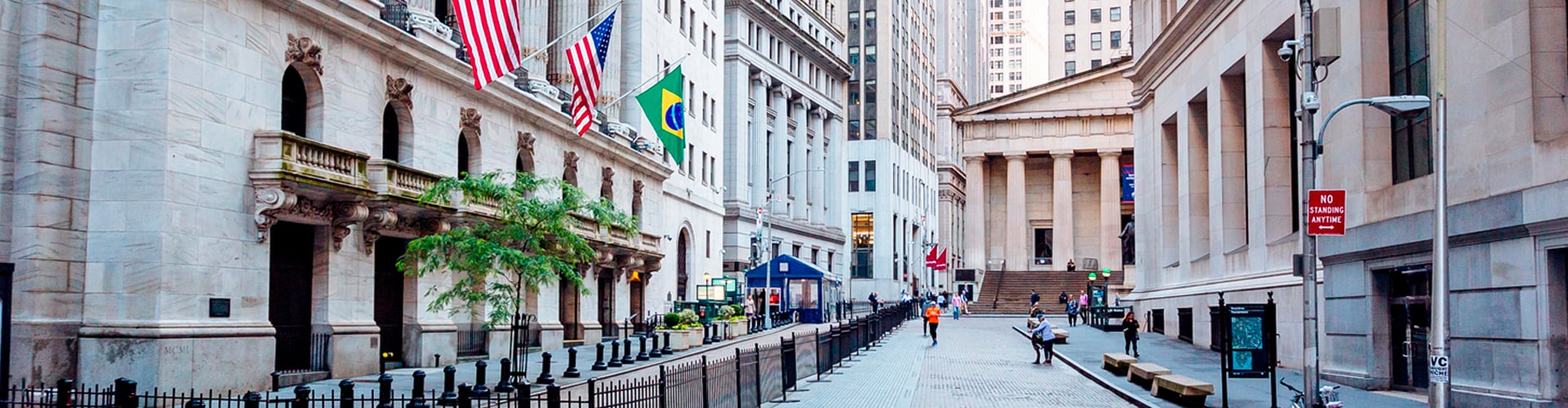 Wall Street and New York Stock Exchange